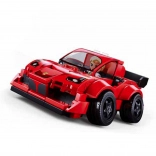 Sluban Auto Stavebnice Červený Závodník