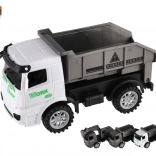 Sada stavebních autíček s pohonem na setrvačník