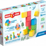 magnetické kostky geomag magicube creative 16 ks