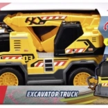 Stavební nákladní auto s bagrem 30 cm