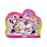 Puzzle Minnie a mazlíčci 25 dílků