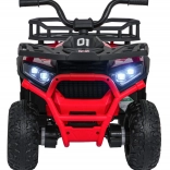 Dětská elektrická čtyřkolka Robust červená