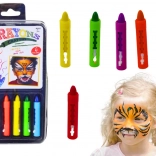 Barevné Malovatka Na Obličej 6 Kusů