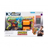 X-Shot Skins Dread Sonic – pěnová pistole na šipky, bubnový zásobník 12 ks