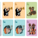 Karty Černý Petr Krtek Hudebníci