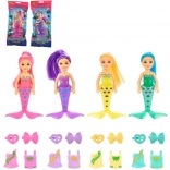 Panenka Mořská Panna s Doplňky