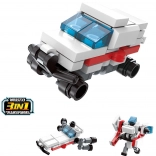 Qman Trans Collector 3v1 záchranné SUV stavebnice