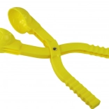 Žlutý sněhový kulovač se vzorem míče