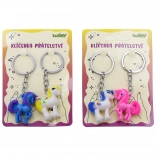 Klíčenka přátelství Jednorožec - 2ks