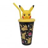 Dětský bidon Pokémon 450 ml s brčkem KiDS Licensing