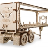 Dřevěné 3D puzzle přívěs pro kamion HEAVY BOY VM-03 (138 dílků) UGEARS