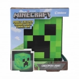 Světlo MINECRAFT Creeper se zvukem
