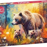 Puzzle CHERRY PAZZI Společně v divočině 1000 dílků