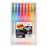 Sada gelových per – 8 barev