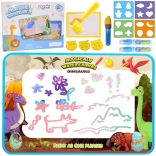 magická vodní kreslicí podložka xxl 100 × 80 cm s razítky a čísly