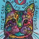 Puzzle HEYE Jolly Pets – moje kočka umí vrnět, 500 dílků