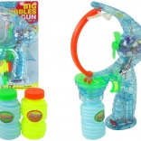 Pistole na mýdlové bubliny se světly a zvuky 24 cm