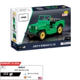 Model JEEP WILLYS CJ-2A 1:35 stavebnice COBI