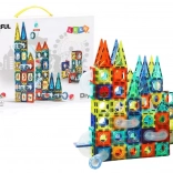 Magnetické kuličkové dráhy – stavebnice 168 dílů