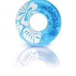 Nafukovací kruh 91 cm s havajským květinovým motivem INTEX