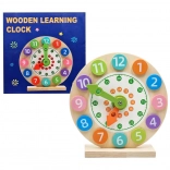 Dřevěné hodiny pro děti