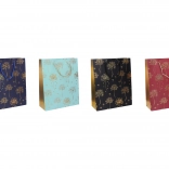 Dárková taška s 18 × 23 × 10 cm, celoroční, 4 barvy