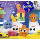 Mega Bloks vstávej a usínej noční světlo s postavičkami