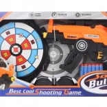 Dětská pěnová pistole s terčem