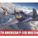 Stavebnice letounu NORTH AMERICAN P-51D MUSTANG 1/72