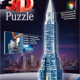 Ravensburger 3D puzzle Chrys спр를d夜 Edice s LED osветленím