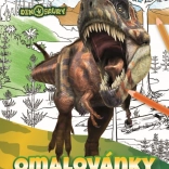 Omalovánka A4 dinosauři
