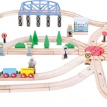 Vláčkodráha železniční doprava Small Foot 140 dílů