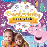 Omalovánka a tetování Prasátko Peppa