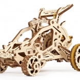 Dřevěné mechanické 3D puzzle mini bugina UGEARS, 80 dílků