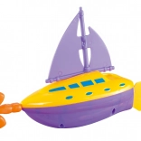 Natahovací loď s kotvou do vody