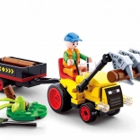 Sluban Town Farma Traktor s přívěsem