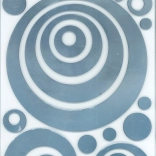 Samolepky Stříbrné Kruhy Small Foot