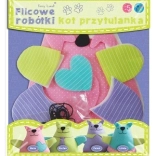 Kreativní sada – kočičí plyšák Mela z filcu