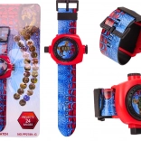 Elektronické hodinky s projektorem dinosaurů – 24 snímků