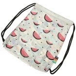 Vak na záda s holografickým efektem s motivem melounů