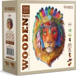 Dřevěné puzzle WOODEN CITY Mystický lev 505 dílků