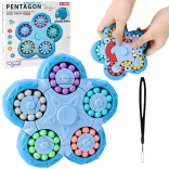 Woopie antistresová logická hra Magic Beans Puzzle Pentagon