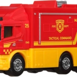 Matchbox Working Rigs Scania taktická velitelská stanice – hasičský záchranný vůz