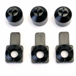 hlava podstavce pro autodráhy Carrera Evolution, Digital 132 a Digital 124 (3 ks)