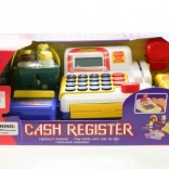Dětská elektronická pokladna s příslušenstvím na baterie