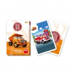 Dětská karetní hra Černý Petr s motivem Tatra