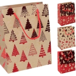 Vánoční dárková taška malá velikost