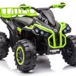 Dětská elektrická čtyřkolka zelená