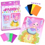 kreativní pěnová mozaika víla – samolepková vykrajovanka