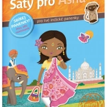 Šaty pro Ašnu – kniha samolepek